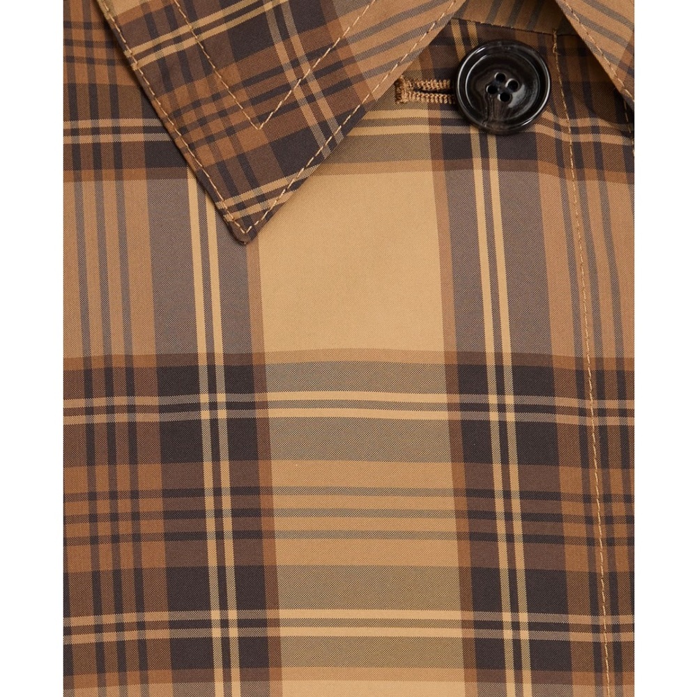 Toteme Tan and Brown Plaid Coat - Picture 4 of 10